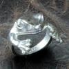 Exaggerated Frog Ring Funny Little Frog Ring