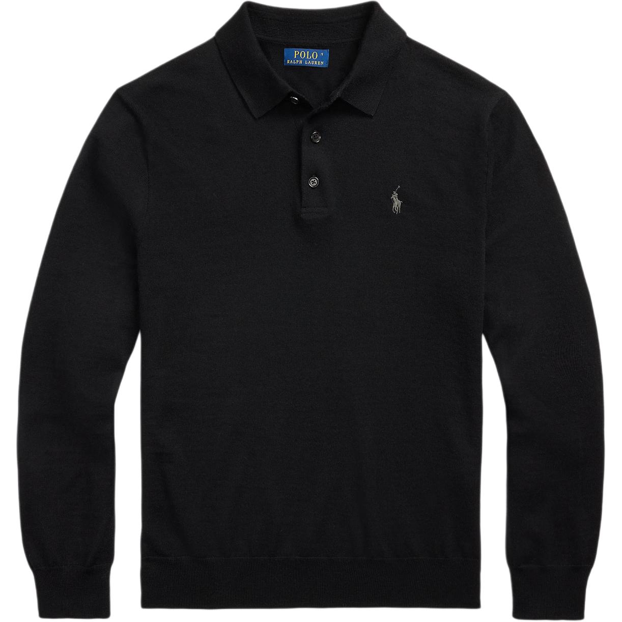 

Polo Ralph Lauren FW25 Вышитая рубашка поло с длинным рукавом Мужские топы MNPOSWE16822074-001 XS