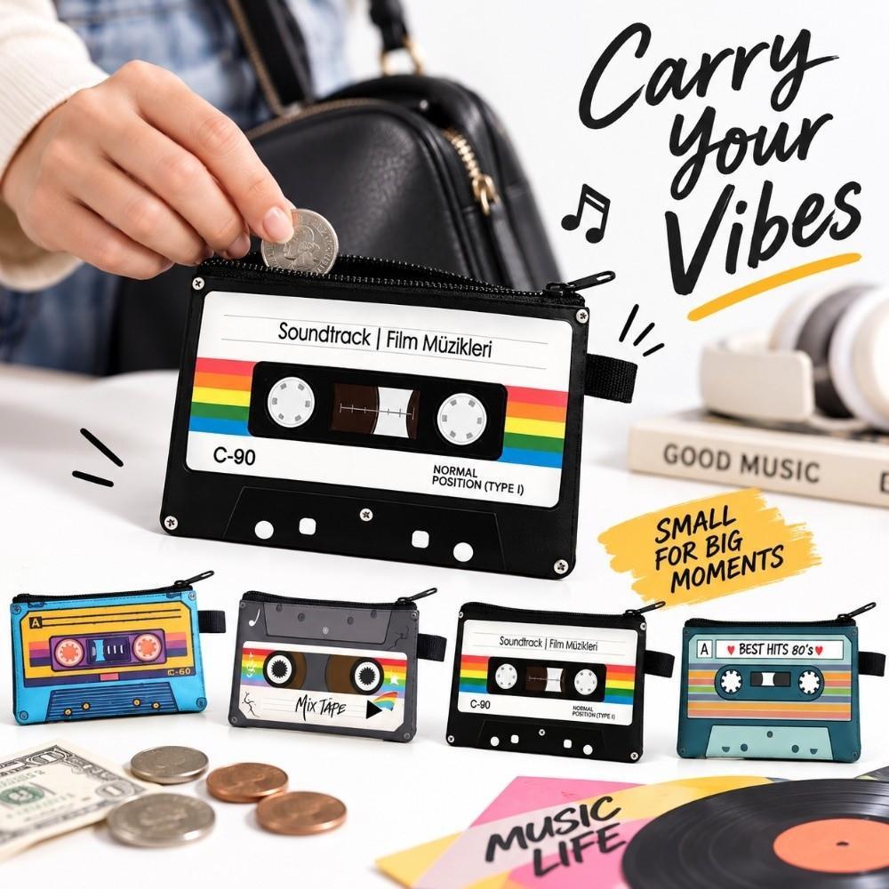 Lightweight Cute Card Holder Portable Kids Storage Bag Cute Cartoon Coin Purse Daily Carry