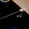 Cheongsam Flower Ancient Style Hairpin Metal Hairpin Hanfu Hair Sticks Chinese Style Headwear