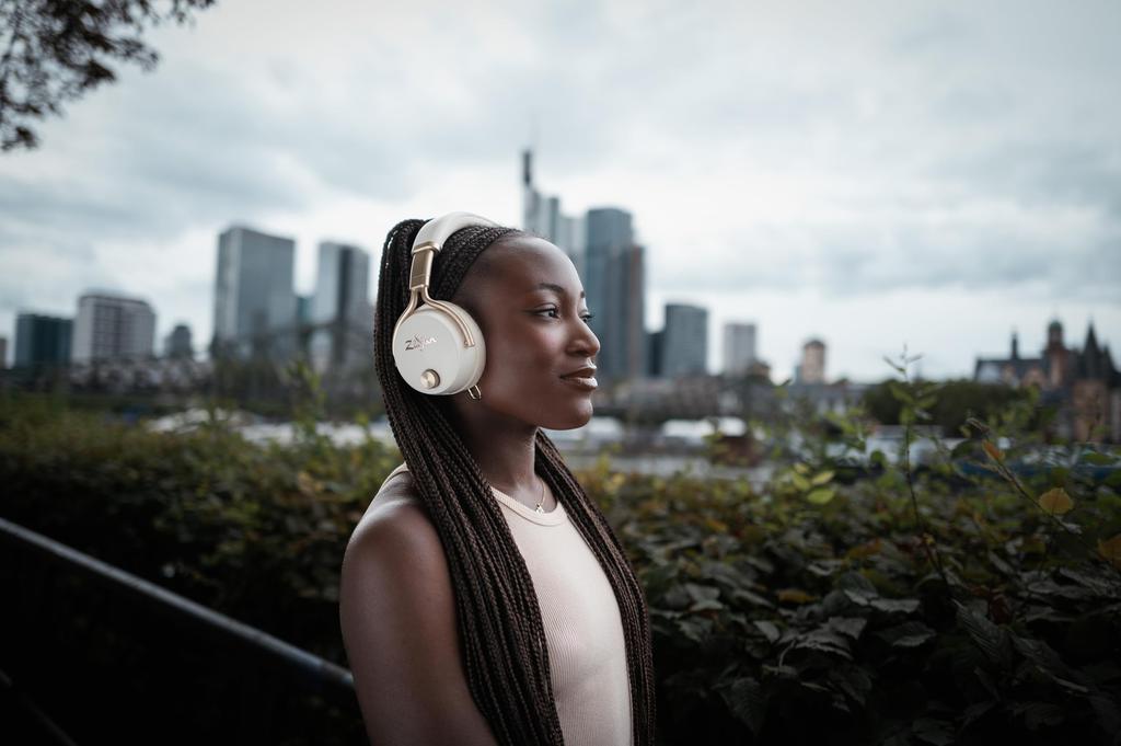 Zildjian Perfect Tune Overbayer Wireless Headphones with Bluetooth and Noise NAZLFZXHP0032 ALCHEM-E 5.3, 45-Hour Playtime, Cancelling,