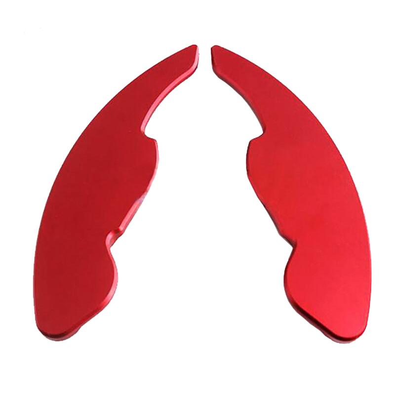 Car Steering Wheel Paddle Extend DSG Direct Shift Gear Paddle Extension For VW Tiguan Golf 6 MK5 MK6 Jetta GTI R20 R36 Blue Red