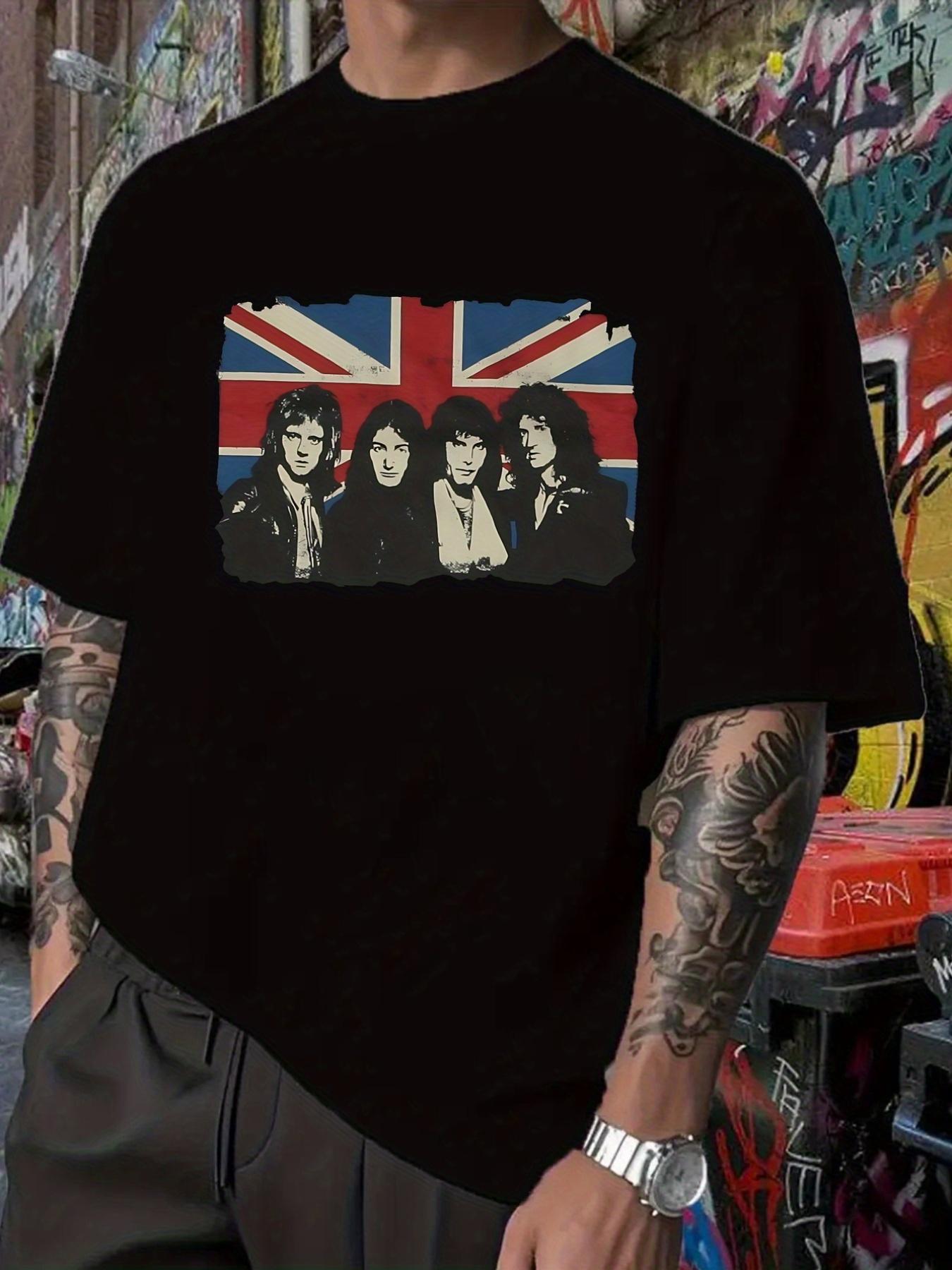 Graphic T-shirt - British Flag Design XXXL