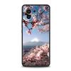 Flower Sea Pink Cherry Phone Case For Xiaomi Mi 17 15T 15 14 14T 13T 12T Pro 12 13 Lite 5G 11T Poco X6 X7 X5 Pro Soft Cover