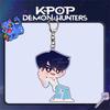Cartoon Anime Movie Transparent Acrylic Keychain Pendant, Exquisite Gift Hanging Accessories For Backpacks
