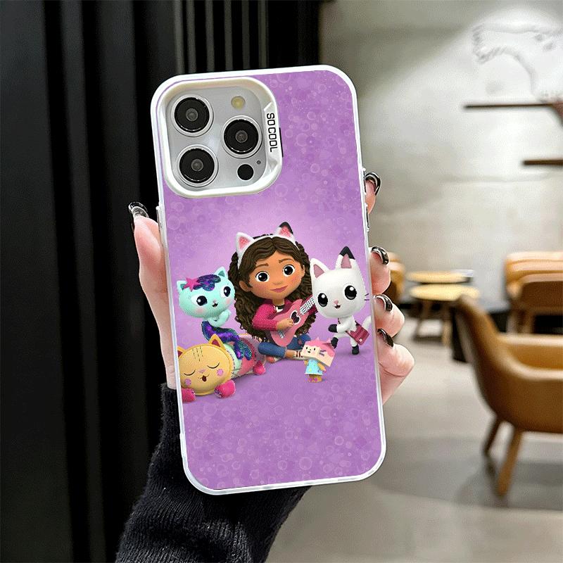 

G-Gabbys Dollhouse Cartoon Shockproof Phone Case for iPhone 17 Air 16 16E 15 Pro Max 14 Plus 13 Mini 12 Back Cover Anti Fall Fun iPhone 16 Plus