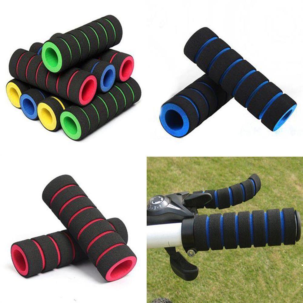 1 Pair Anti-slip Foam Sponge Racing Bicycle Motorcycle Handlebar Grip Cover 1 Pair Anti-slip Foam Sponge Racing Bicycle Motorcycle Handlebar Grip Cover