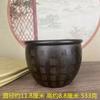 "Hundred Blessings" Rice Jar, Auspicious and Prosperous Solid Brass Home Living Room Tabletop Ornament Decorative Craft Co