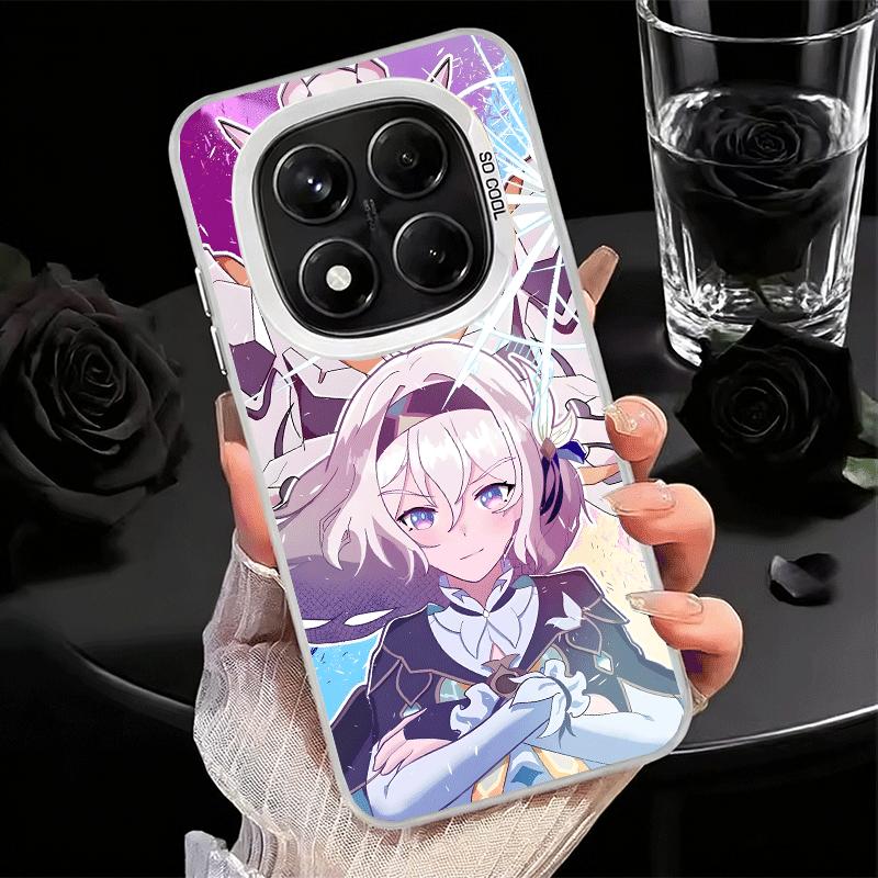 Honkai Star Rail Firefly Weiche Handyhülle für Xiaomi Redmi Note 13 14 15 Pro Plus 12S 12 11S 11 11T 10S 10 Stoßfeste Rückabdeckung