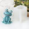 3D Cartoon Frog Silicone Candle Mold DIY Animal Frog Toad Aromatherapy Plaster Mold Crafts Resin Casting Home Decor