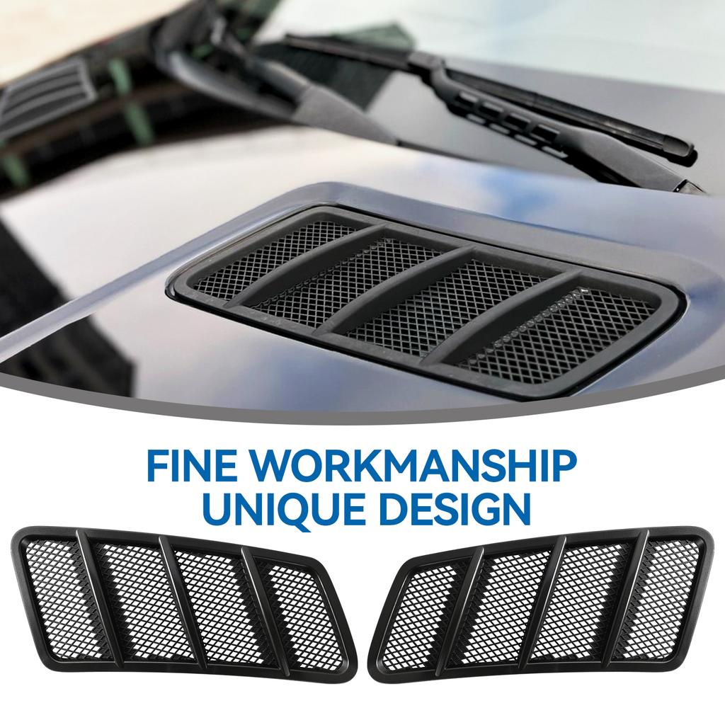 Front Hood Vent Grille for Mercedes Benz W166 X166 GL/ML Class 2012-2015 Splitter Spoiler Air Vent Cover 1668800105 1668800205