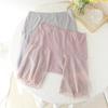 Lace Trim Plus Size Women's Safety Shorts, 200 Lbs, Mid-High Waist, Anti-Exposure, Five-Point Style, Summer.