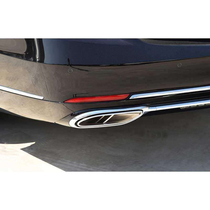 Mercedes S-Klasse W222 Sportliches Edelstahl-Auspuffendrohr Upgrade