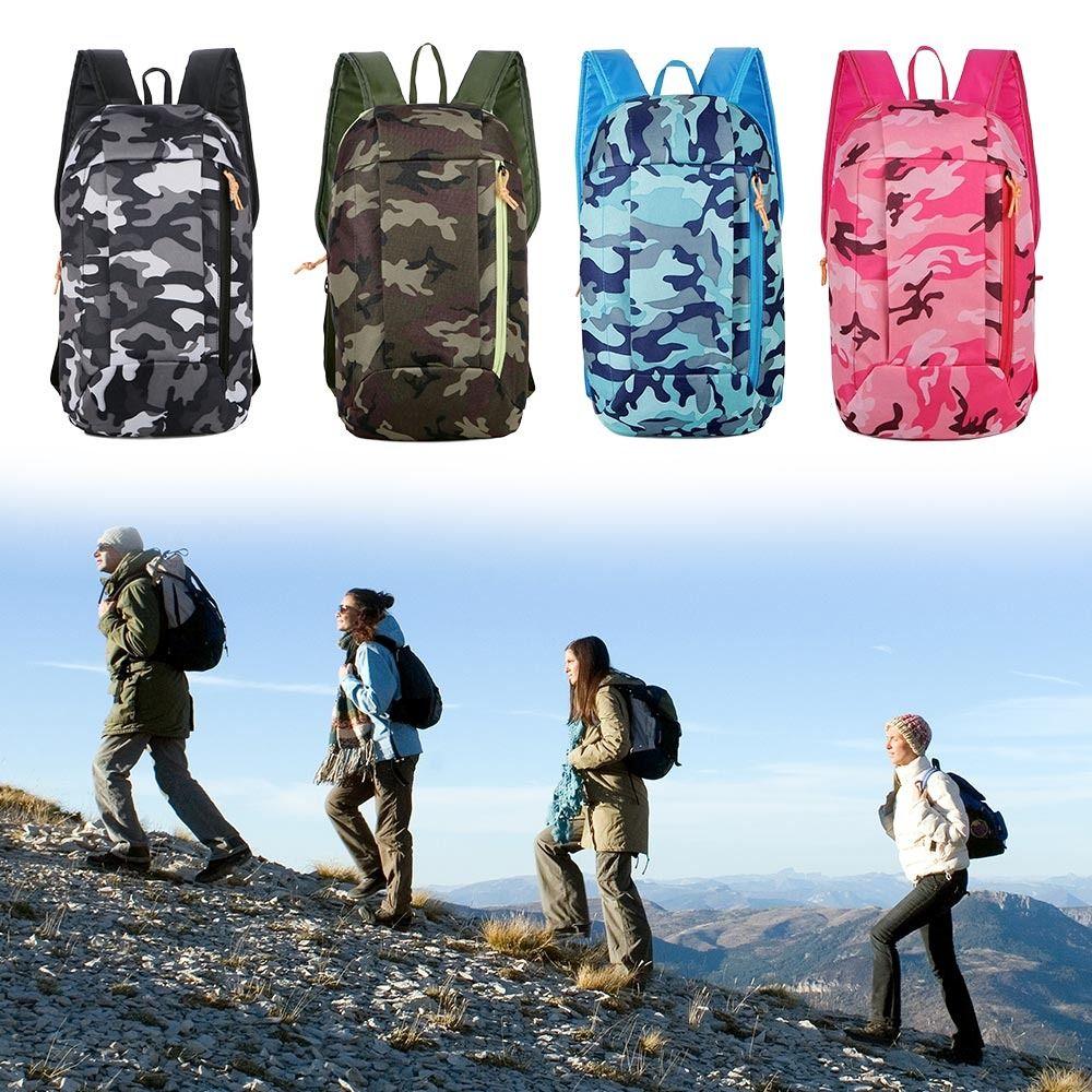 Portable Large Capacity Bike Backpacks Nylon Unisex Sports Backpack Waterproof Mountaineering Bag Sport