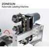 ZONESUN ZS-LT60D Semi Automatic Pneumatic Flat Labeling Machine With Date Coder