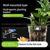 2Pcs Hydroponic Planting Basket For Fish Tank Aquarium Water Grass Cup Multiple Plant Landscape Bubbles Fish Bubbles Eco-Friendl
