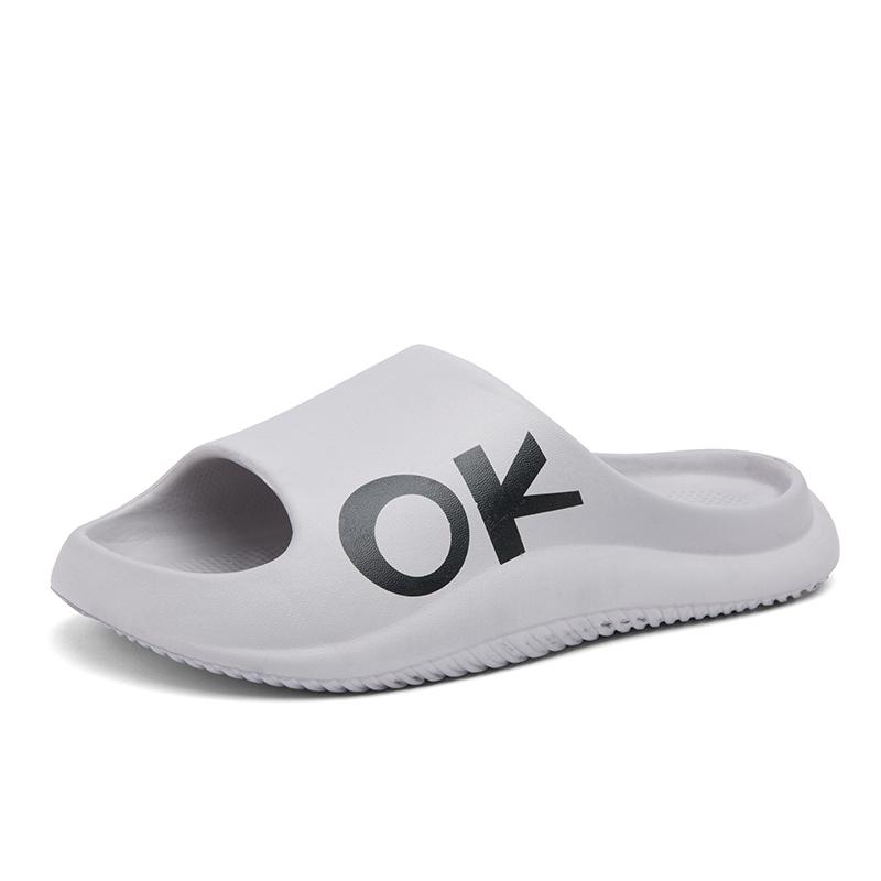 

Тапочки для влюбленных OK мужские 2025 новая летняя обувь шлепанцы трансграничная внешняя торговля взрывные повседневные тапочки мужские 44-45
