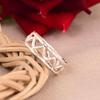 925 Sterling Silver channel Ring For Women | Geometric hammered textured Zig Zag Ring |Handmade Jewelry Gift