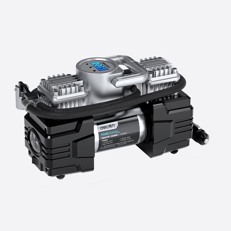 Deli Portable 12V Digital Car Tire Inflator Standard