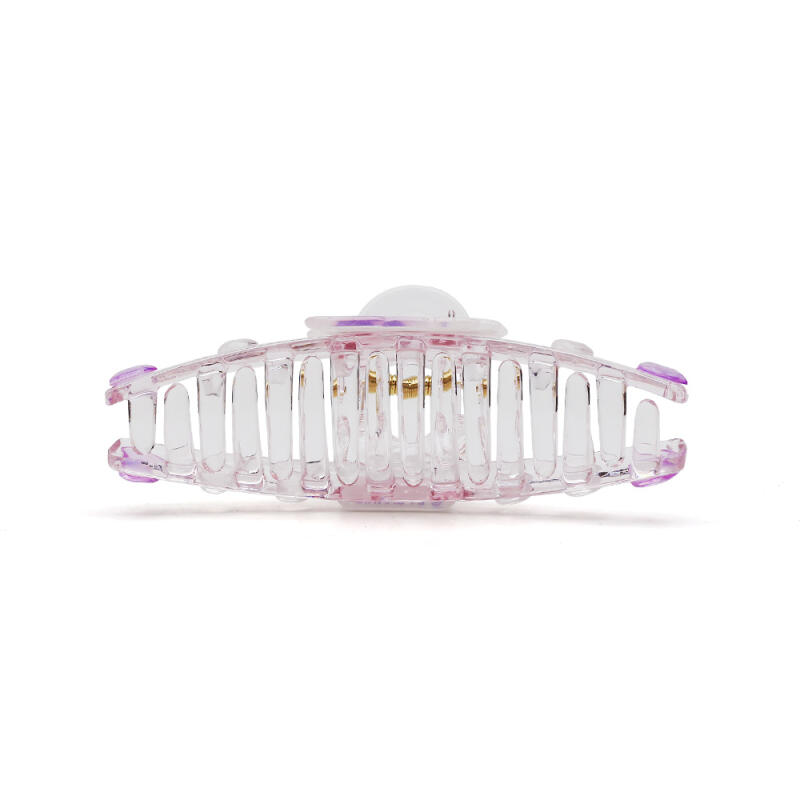 Kuromi_Transparent Hair Clip (Cherry) Kuromi