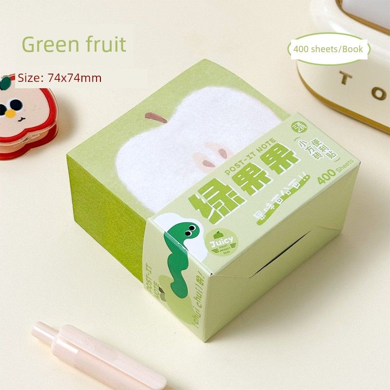 

Третий класс Второй класс Маленькие квадратные кирпичики Яблоко Липкий блокнот Липкие отрывные листы Студенты могут наклеивать стикеры Green fruit 400