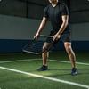 Handheld Soccer Rebounder Double Layer Deflection Net Portable