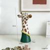 Nordic Style Zebra Vase Decoration Living Room Flower Planter Soft Decoration TV Cabinet Home Dressing Table High-end Decoration