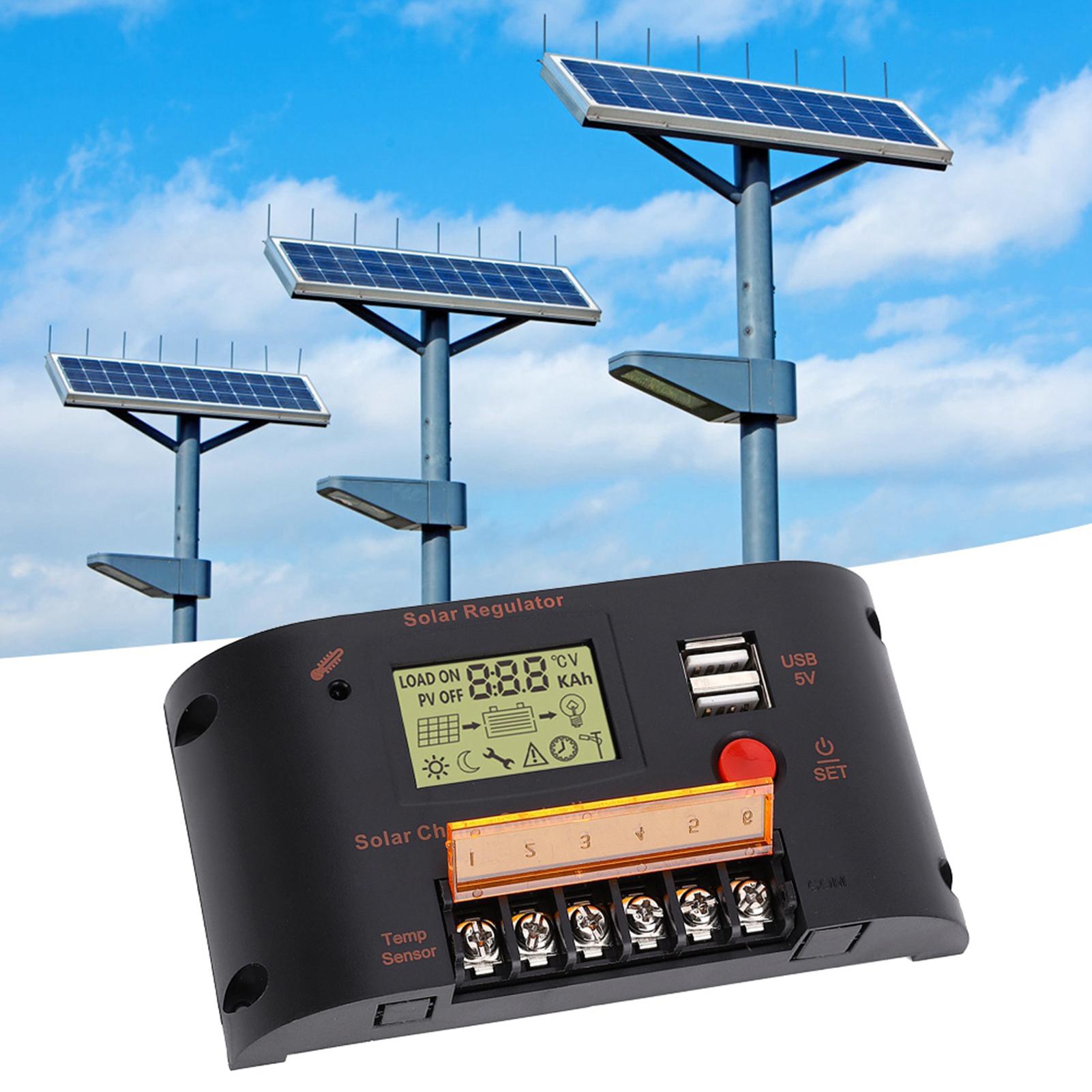 

Solar Panel Regulator Photovoltaic Power Generation Controller 10A for Acid Battery