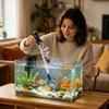 Aquarium Vacuum Gravel Cleaner Manual Hand Pump Aquarium Siphon Vacuum Cleaner For Maintenance Cleaning Reptile Shrimp Home