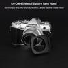 Haoge LH-OM45 Square Metal Lens Hood Shade for Olympus M. ZUIKO DIGITAL ED  45mm f/1.8 Lens 45/1.8