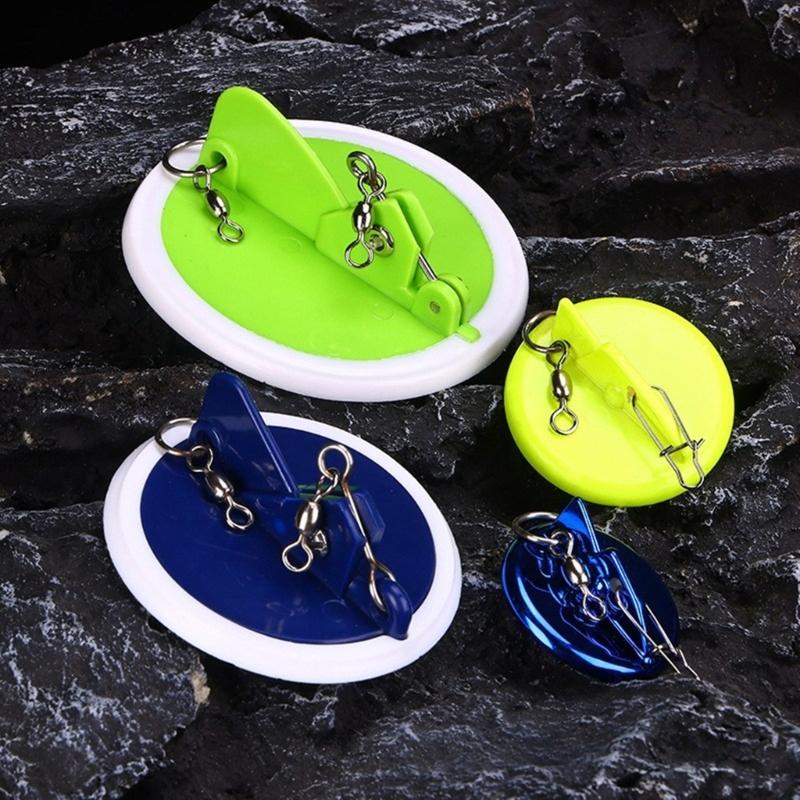 Dipsy Diver 45mm/57mm/87mm Diameter Fishing Deep Diver for Trolling Adjustable Trolling Diving Disc Diver Connector