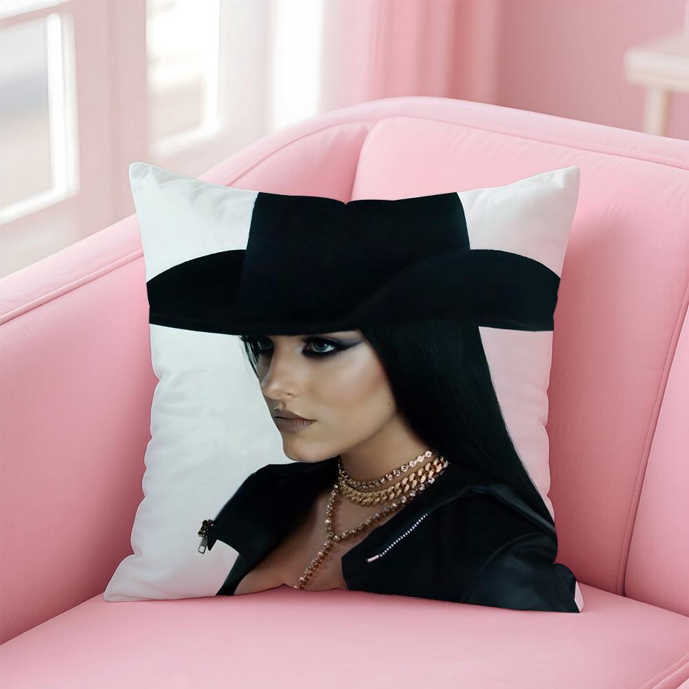 J-Jessie Murphs Singer Cushion Cover Comfortable Reversible Pillow Cover Ideal For Car Sofa Bedroom & Beyond