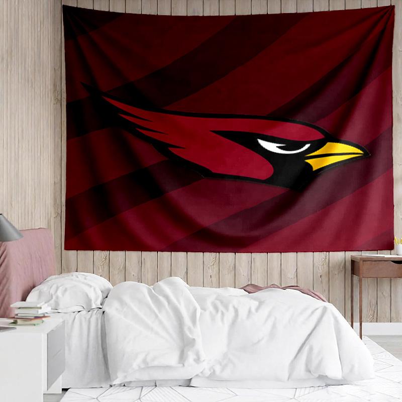 Cardinals Team Spirit Tapestry Accessories Playroom Tapestry, for Bedroom,Livingroom, dormitory Room Wall Decor Fan Birthday Gifts