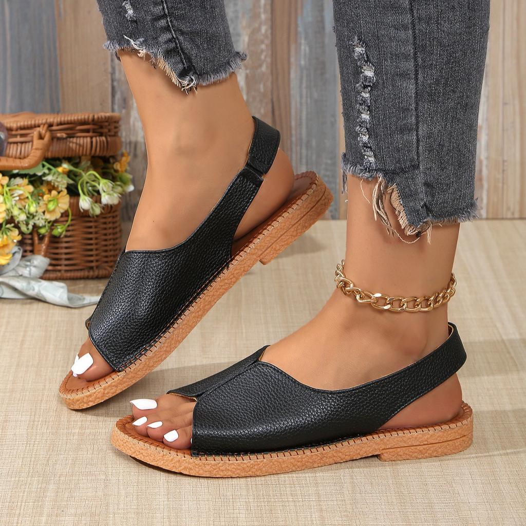 Plus-size Women's Shoes Casual Sandals Comfortable and Breathable Soft Soled Sandals