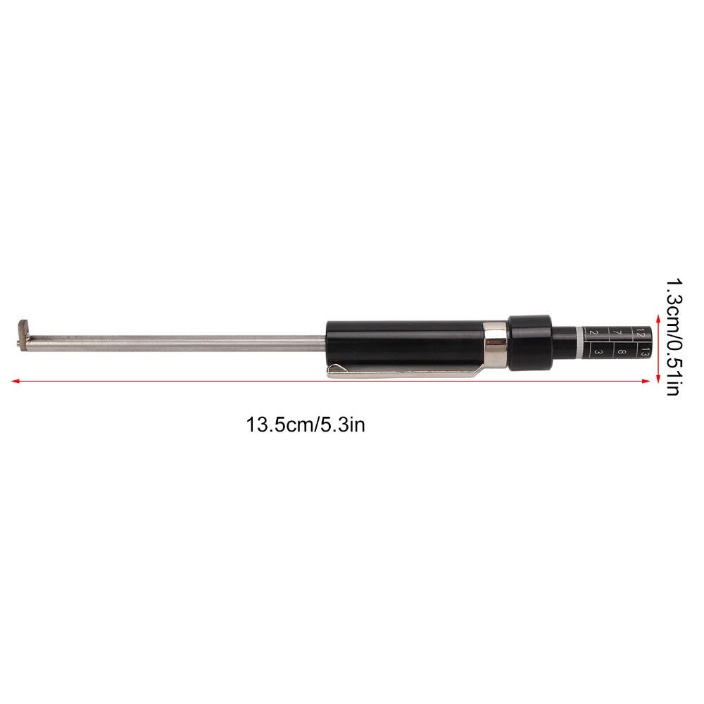 Scale Measurement Thickness Gauge Black Silver Color Brake Pad Detection  Automotive Brakes