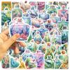 50PCS Underwater World In a Jar Stickers DIY Phone Guitar Laptop Notebook Suitcase Cup Waterproof Decals Sticker
