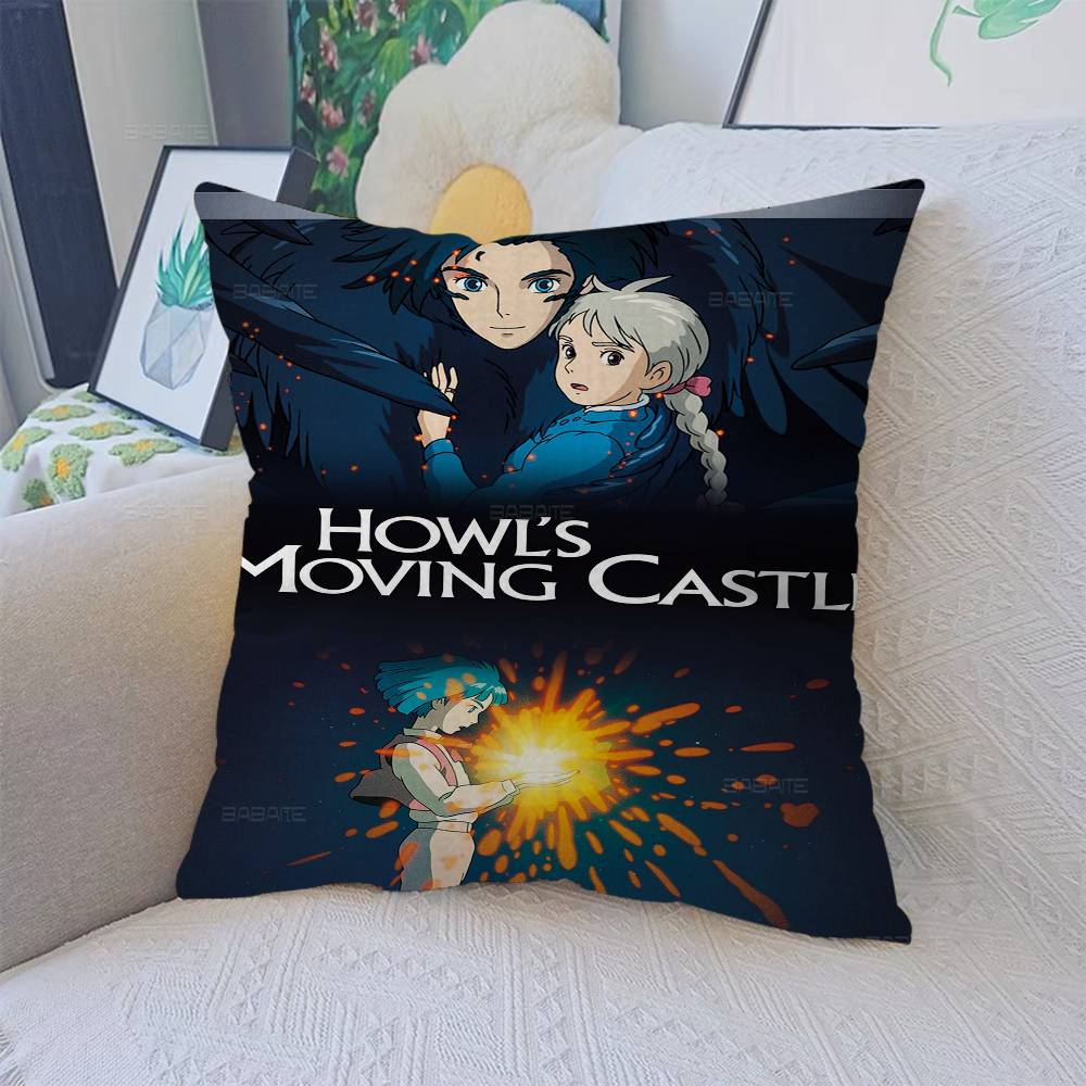 Anime C-CastleS For Film Personalized Pillow Cover Kids Bedroom Wild Party Decor Pillowcase Kid Birthday Shower Gift