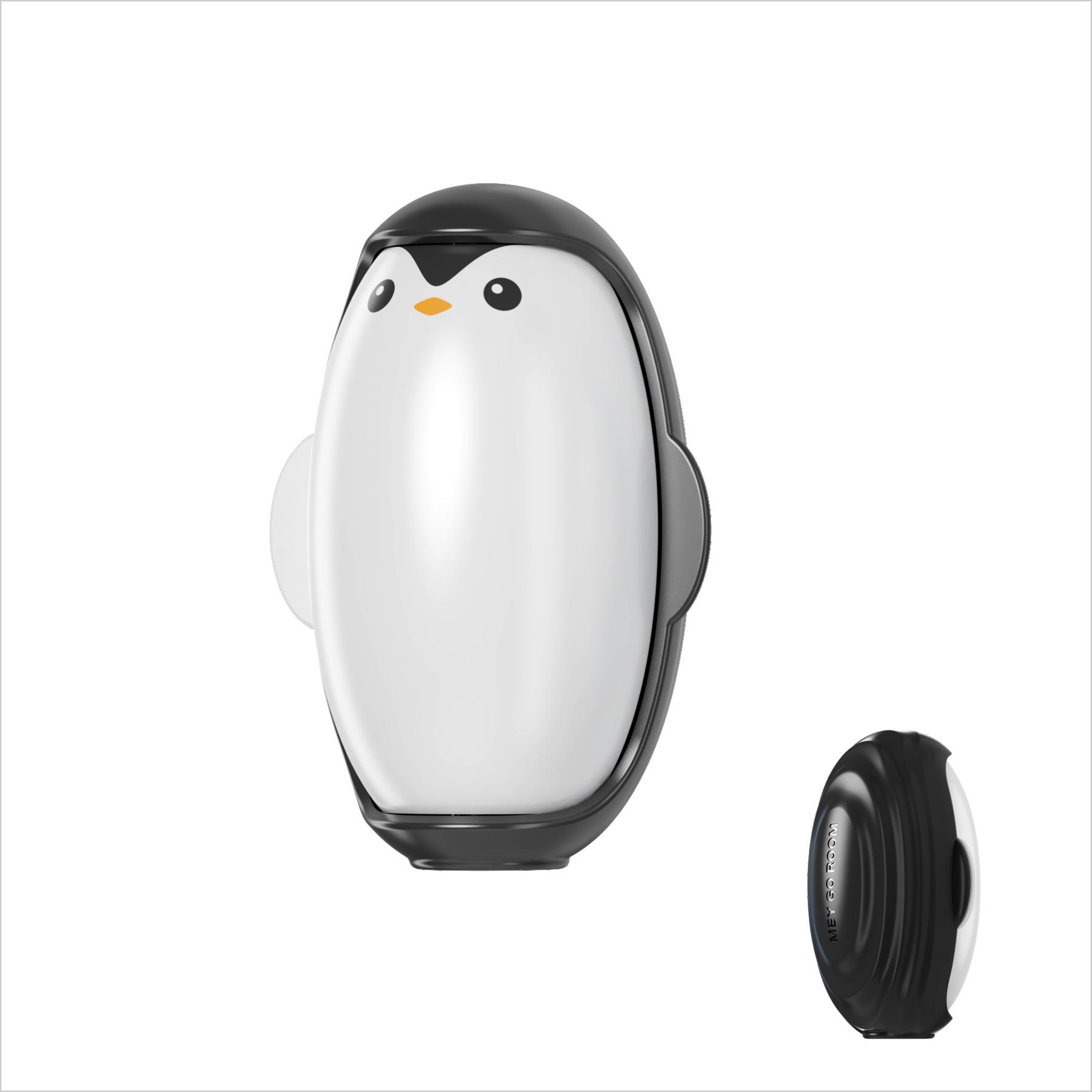 

Meigejia Washable Penguin Lint Roller - Cute, Strong Adhesion, Convenient. 74mm x 107mm чёрный