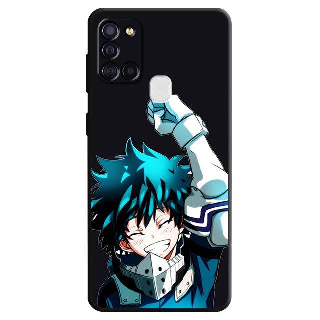 

Чехол для телефона «Мой герой Академии» для Samsung Galaxy A03 Core A04 A50 A02 A01 A10 A20e A10s A70 A40 A03s A04s A02s, мягкий чехол из ТПУ Samsung A90 5G