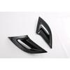 Front Fog Light Tail Lamp Lid Cover Trim For  Honda Accord 2pcs Carbon Fiber