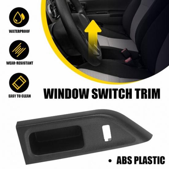 LH+RH Window Switch Bezel Trim Panel Cover For Toyota Yaris Hatchback 2012-2015