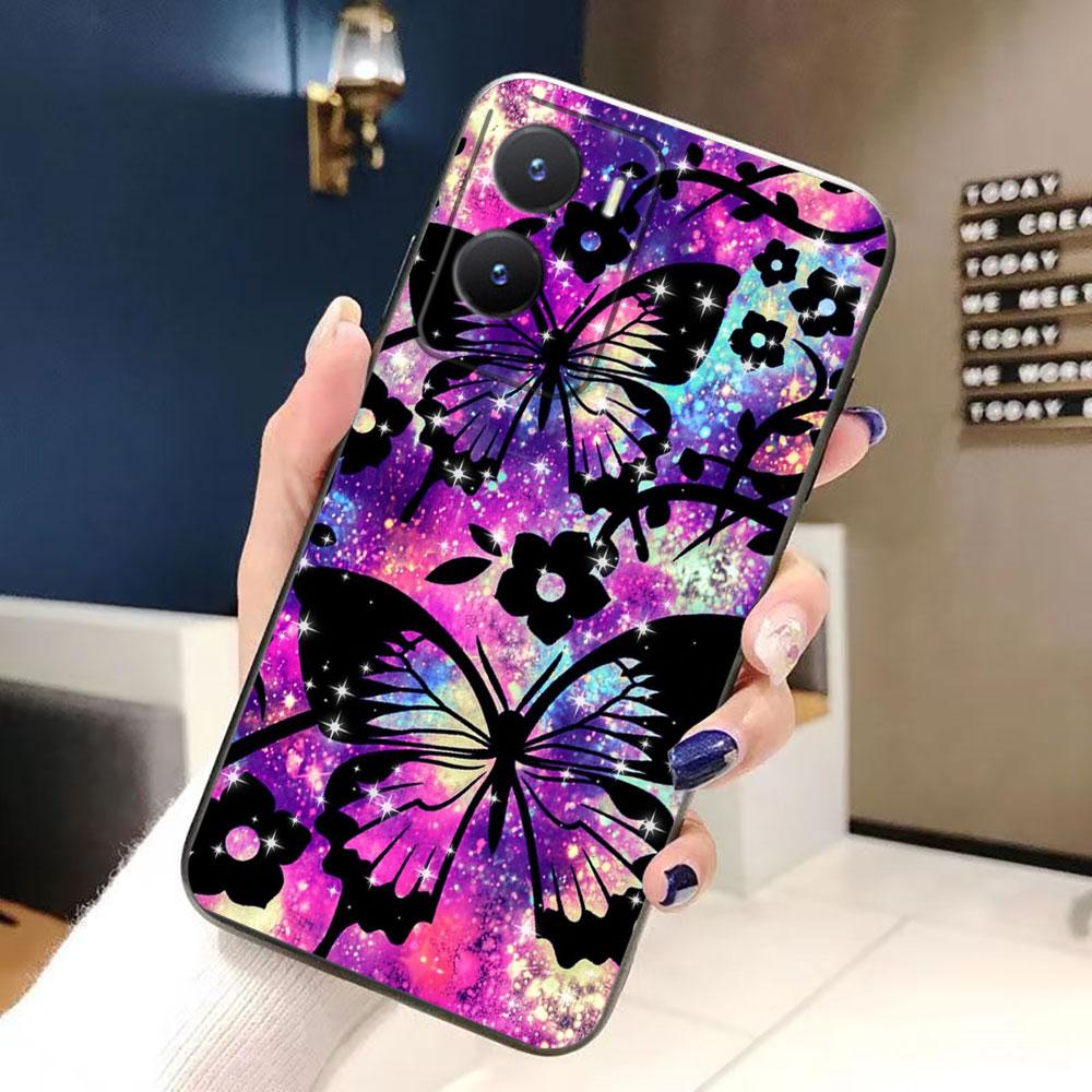 Beautiful Stylish Butterfly Phone Case For VIVO V60 V50 V40 LITE S1 V17 V20 SE V21 V23 V23E V25 V25E V27 V27E V29 V29E V30 Case