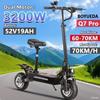 BOYUEDA Q7Pro Electric Skateboard 3200W Dual Motor 52V19Ah Hydraulic Oil Brake Electric Scooters Adults Off-road Fold EScooters
