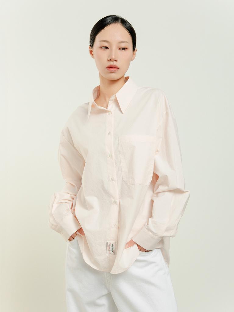 TOGE Essential Cotton Shirt (Light Pink)