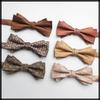 [White Fang] Elegant Polyester Bow Tie, Stylish Casual, Men's & Women's NC046(A19)