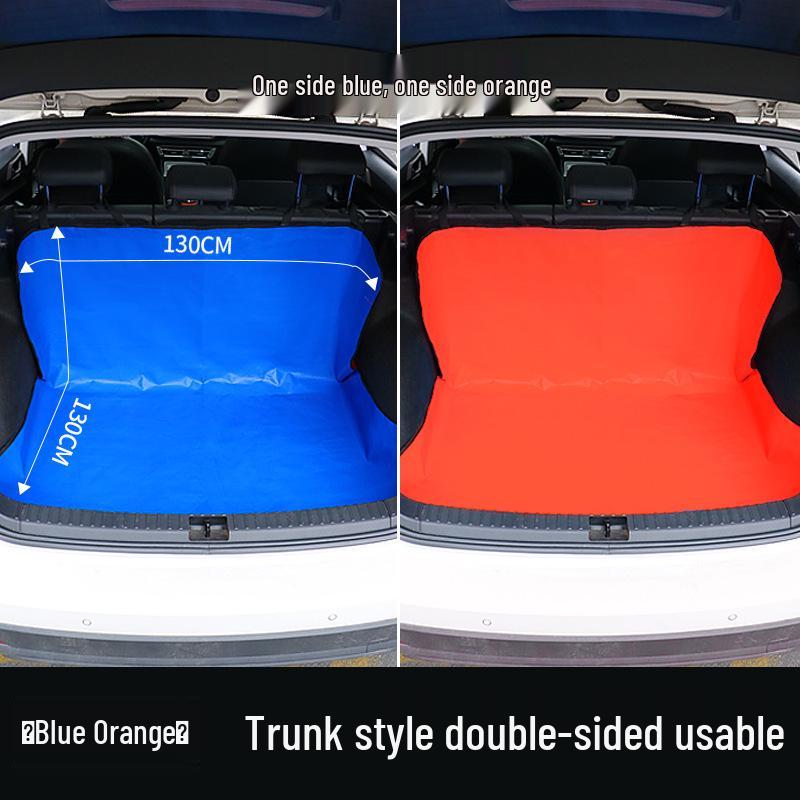 Pet-Proof Car Seat & Trunk Mat - Dirt, Hair, Urine & Stain Resistant with Thick Coating