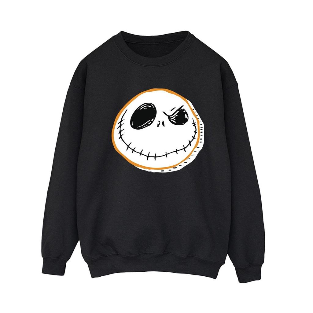 Disney Jack Face Sweatshirt „Nightmare Before Christmas“ für Damen