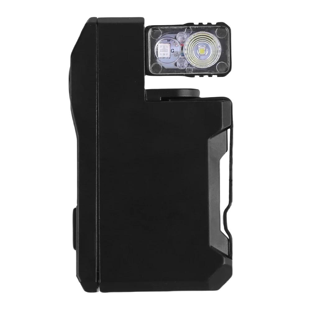 Rechargeable EDC Flashlight Portable Flat Pocket Flashlight Mini Flashlight for Camping Emergency