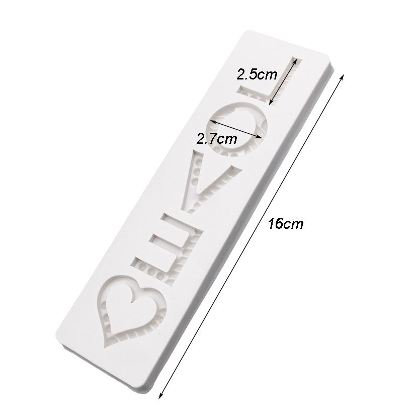 Lip Heart LOVE Shape Silicone Mold Valentine's Day Cookie Cupcake Chocolate Baking Mold Fondant Cake Decorating Tools