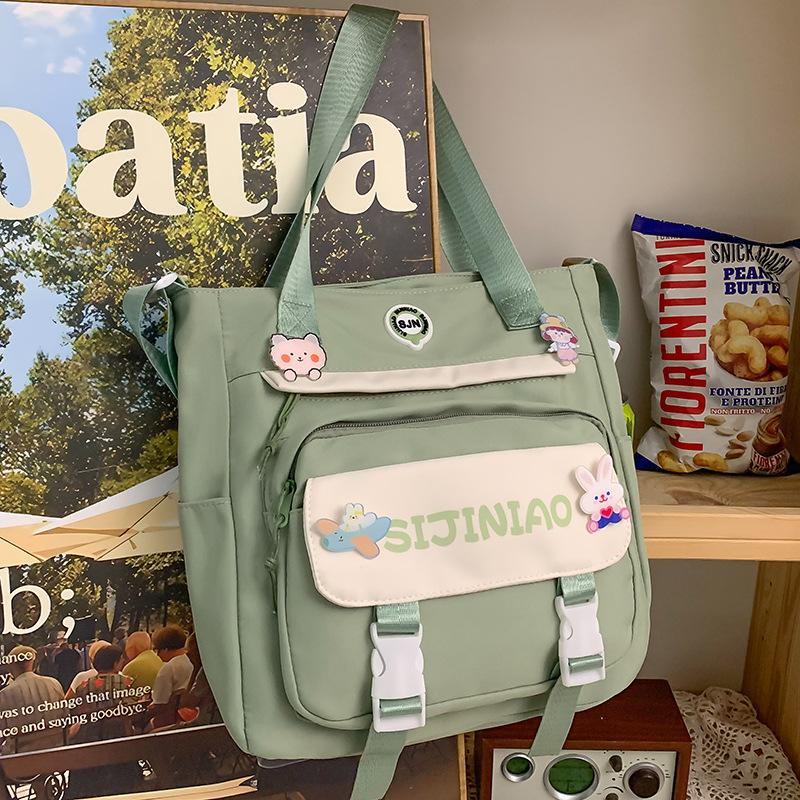 Schoolbag for Children Elementary School Students Burgundy Middle School Students Junior High School Girls Backpack